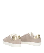 ARMANI EXCHANGE BEA Sneakers in pelle script+pale gold - Scarpe Donna - 3