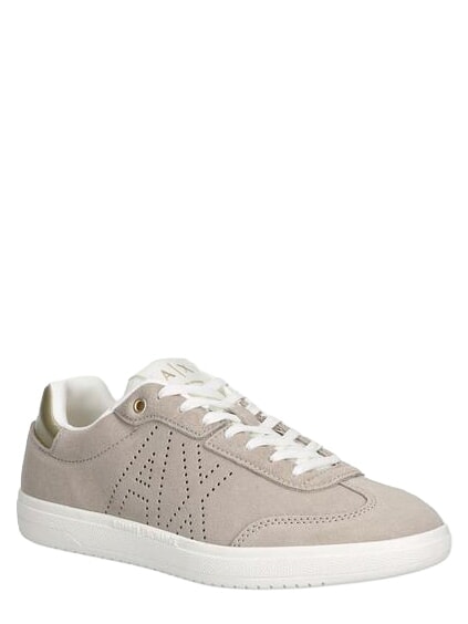 BEA Sneakers in pelle script+pale gold - Scarpe Donna