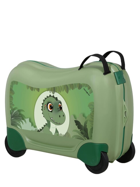 DREAM2GO Trolley kids cavalcabile DINO REX - Bagagli a mano