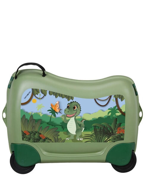 DREAM2GO Trolley kids cavalcabile DINO REX - Bagagli a mano