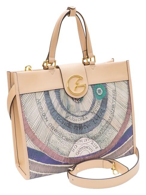 PLANETARIUM Borsa a mano, con tracolla watercolor/beige - Borse Donna
