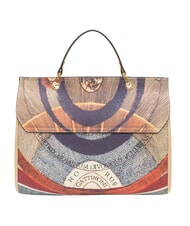 GATTINONI PLANETARIUM Borsa cartelletta con tracolla classic/beige - Borse Donna - 4