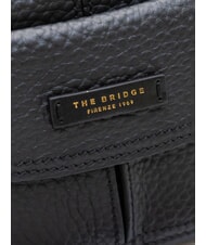 THE BRIDGE MARTINA Mini Bag a mano, con tracolla Nero Oro - Borse Donna - 3