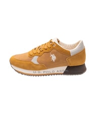 U.S. POLO ASSN. CLEEF  cognac-light gray - Scarpe Uomo - 3
