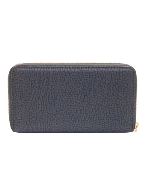 B-CLUB Portafoglio large, ziporound dark black - Portafogli Donna