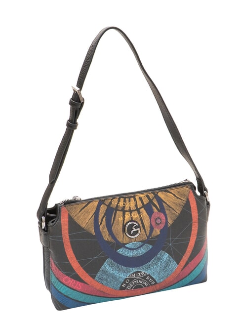 PLANETARIUM Borsa a tracolla planet.black print - Borse Donna