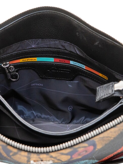 PLANETARIUM Borsa a tracolla planet.black print - Borse Donna