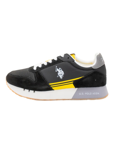 JAKE Sneakers misto pelle BLK - Scarpe Uomo