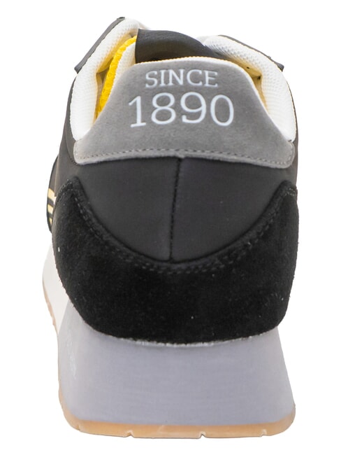 JAKE Sneakers misto pelle BLK - Scarpe Uomo