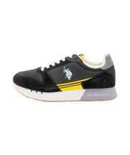 U.S. POLO ASSN. JAKE Sneakers misto pelle BLK - Scarpe Uomo - 5