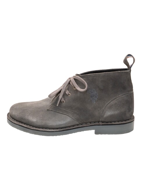 MUST Scarpe in pelle suede ebony gray - Scarpe Uomo