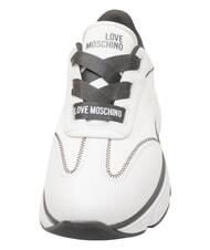 LOVE MOSCHINO STARDUST Sneakers a suola alta bianco/nero - Scarpe Donna - 5