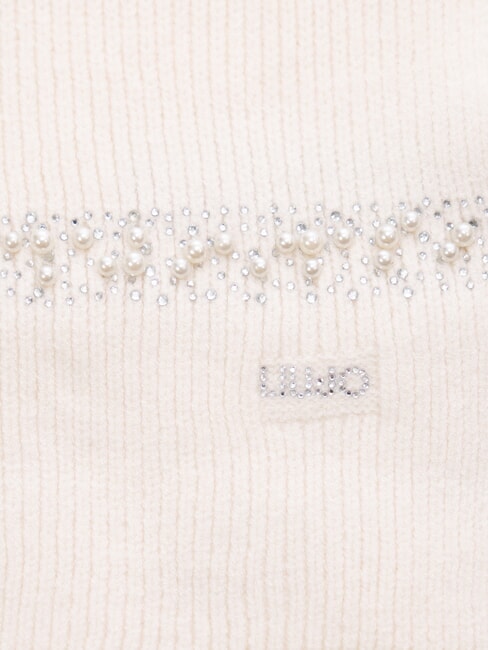 PERLE Sciarpa white cream - Sciarpe