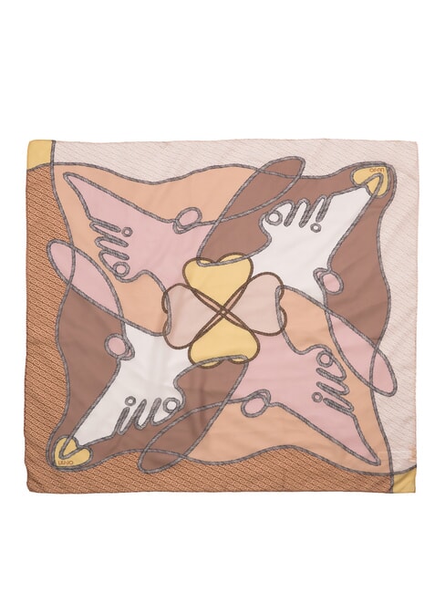 LOGO Foulard stampato naturale - Sciarpe