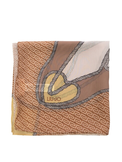 LOGO Foulard stampato naturale - Sciarpe