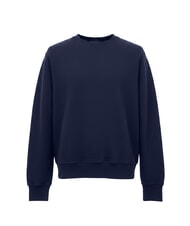 TRUSSARDI JERSEY Felpa in cotone blu navy - Felpe Uomo - 3