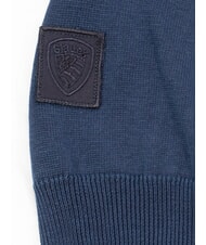 BLAUER HERALD Maglione in cotone blu - Maglie Uomo - 2