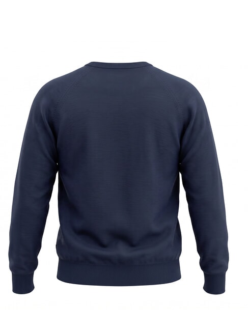 HERALD Maglione in cotone blu - Maglie Uomo