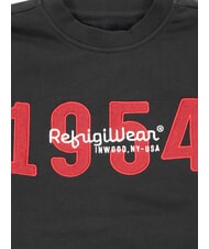 REFRIGIWEAR PERFECT Felpa in cotone black - Felpe Uomo - 2