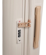 ECHOLAC DINASTY VLX Trolley Bagaglio a Mano almond white - Bagagli a mano - 4
