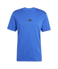 ADIDAS 3 STRIPES T-Shirt in cotone blue - T-shirt Uomo - 3