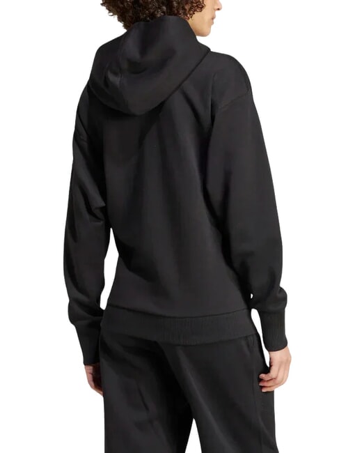ALL SZN Felpa full zip, con cappuccio black - Felpe Donna