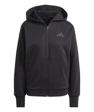 ADIDAS ALL SZN Felpa full zip, con cappuccio black - Felpe Donna - 4