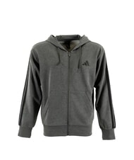 ADIDAS 3 STRIPES Felpa con cappuccio grey - Felpe Uomo - 3