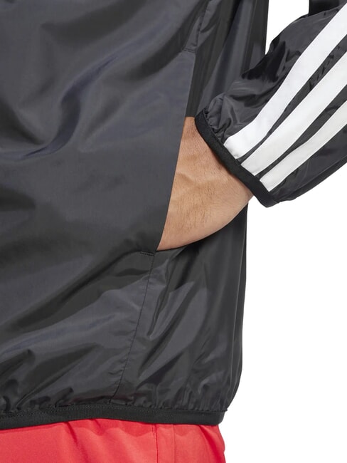 3 STRIPES Giacca sportiva con cappuccio black - Giacche Uomo