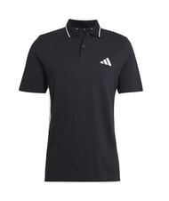 ADIDAS 3 STRIPES Polo a maniche corte black - Polo Uomo - 3