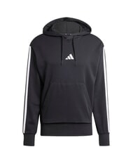 ADIDAS 3 STRIPES Felpa con cappuccio black - Felpe Uomo - 3