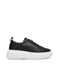 ARMANI EXCHANGE SUPER Sneakers in pelle black - Scarpe Donna - 2