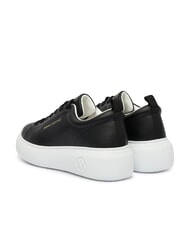 ARMANI EXCHANGE SUPER Sneakers in pelle black - Scarpe Donna - 3