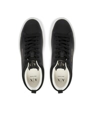 ARMANI EXCHANGE SUPER Sneakers in pelle black - Scarpe Donna - 4