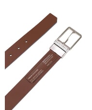 ARMANI EXCHANGE DOUBLE Cintura reversibile in pelle - Cinture