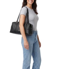 MICHAEL KORS TEDDI Borsa a spalla, in pelle black - Borse Donna - 2