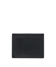 ARMANI EXCHANGE BARCELONA Portacard piatto in pelle black - Portafogli Uomo - 2