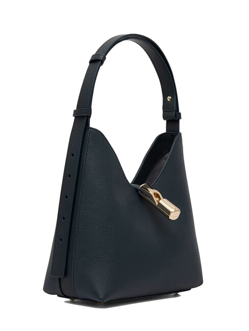 GOCCIA Borsa a spalla, in pelle dark forest - Borse Donna