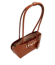 GUESS JANIE Borsa a spalla COGNAC - Borse Donna - 4