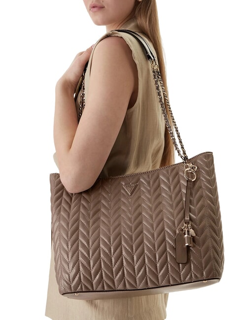CHERYL 2 Borsa a spalla dark taupe - Borse Donna