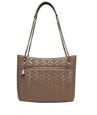 GUESS CHERYL 2 Borsa a spalla dark taupe - Borse Donna - 3