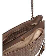 GUESS CHERYL 2 Borsa a spalla dark taupe - Borse Donna - 4