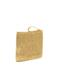 GUESS RAFFIA Pochette a mano nude sand - Borse Donna - 3
