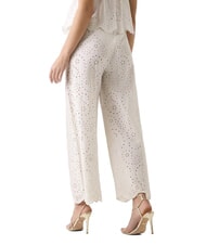 GUESS CELESTE Pantaloni sangallo pale pearl - Pantaloni Donna - 2