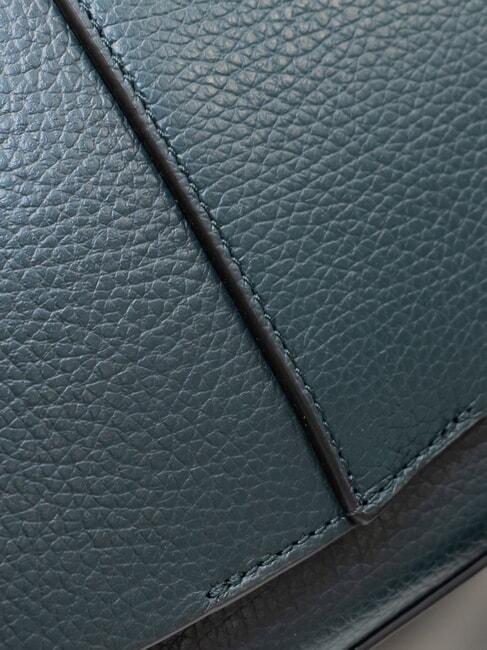 HELENA ROUND Borsa a spalla, con tracolla velvet green - Borse Donna