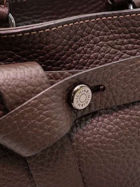 MIRANDA Borsa in pelle a mano, con tracolla espresso - Borse Donna