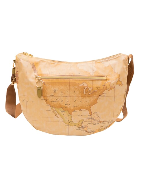 SOFT RANCH Sacca a tracolla, stampa GEO verde oliva - Borse Donna