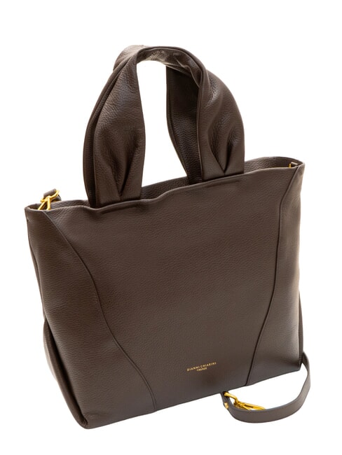 SURIA Borsa tote a mano, in pelle espresso - Borse Donna