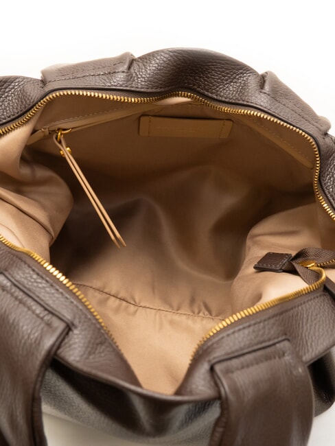 SURIA Borsa tote a mano, in pelle espresso - Borse Donna