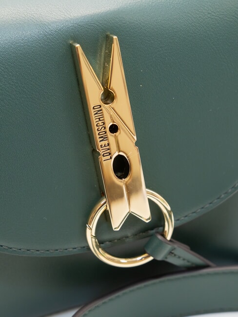 PINNED LOVE Borsa mini a mano, con tracolla verde - Borse Donna
